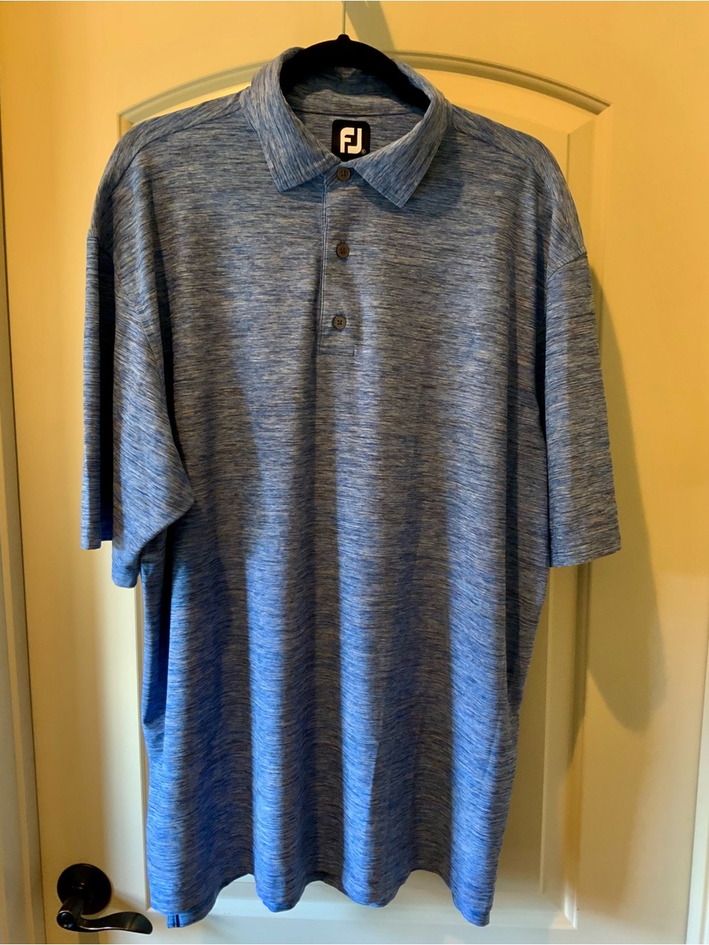 FootJoy Heathered Light Blue Performance Polo